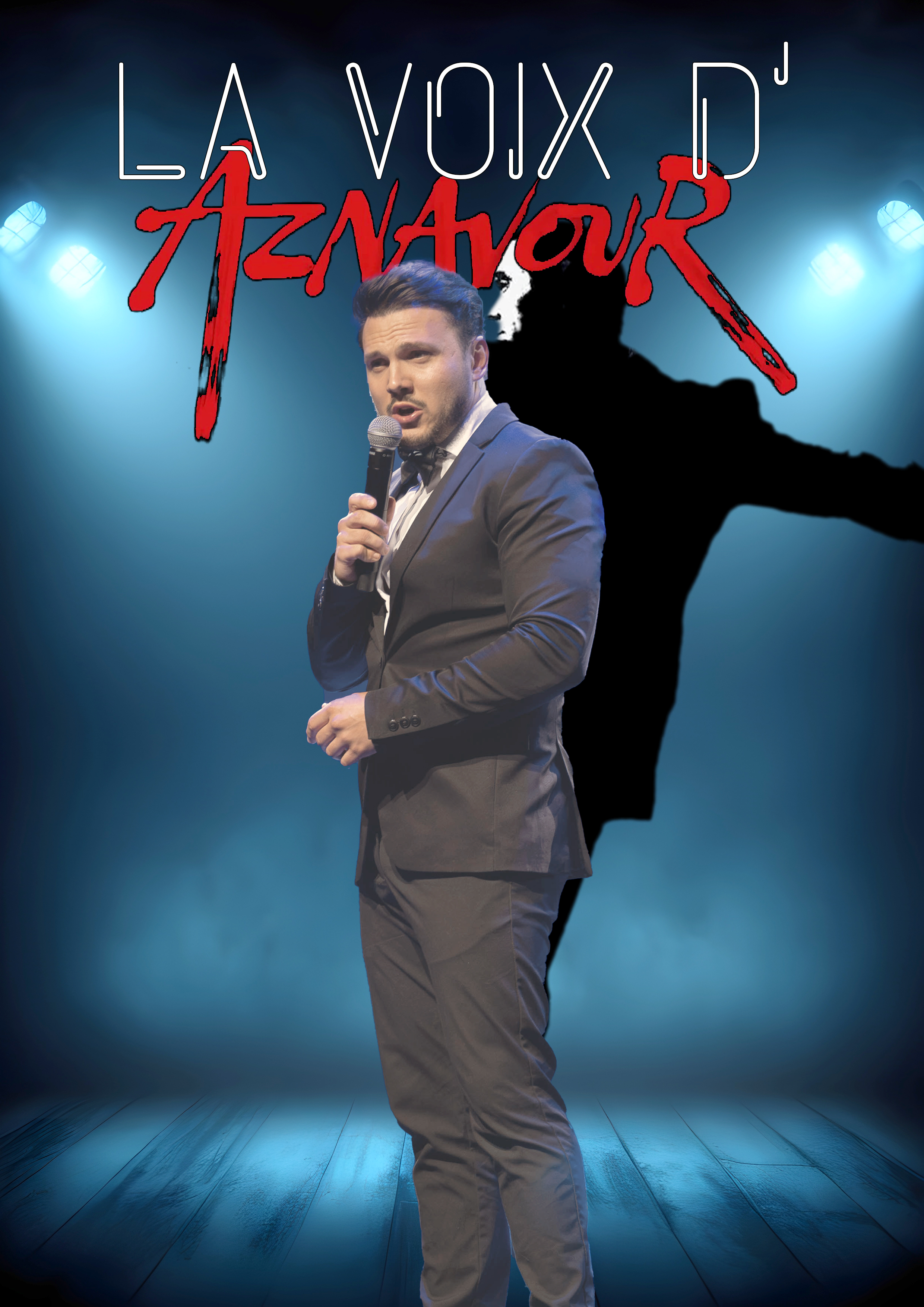 Claude Gérard Production présente sosie Aznavour Titiano